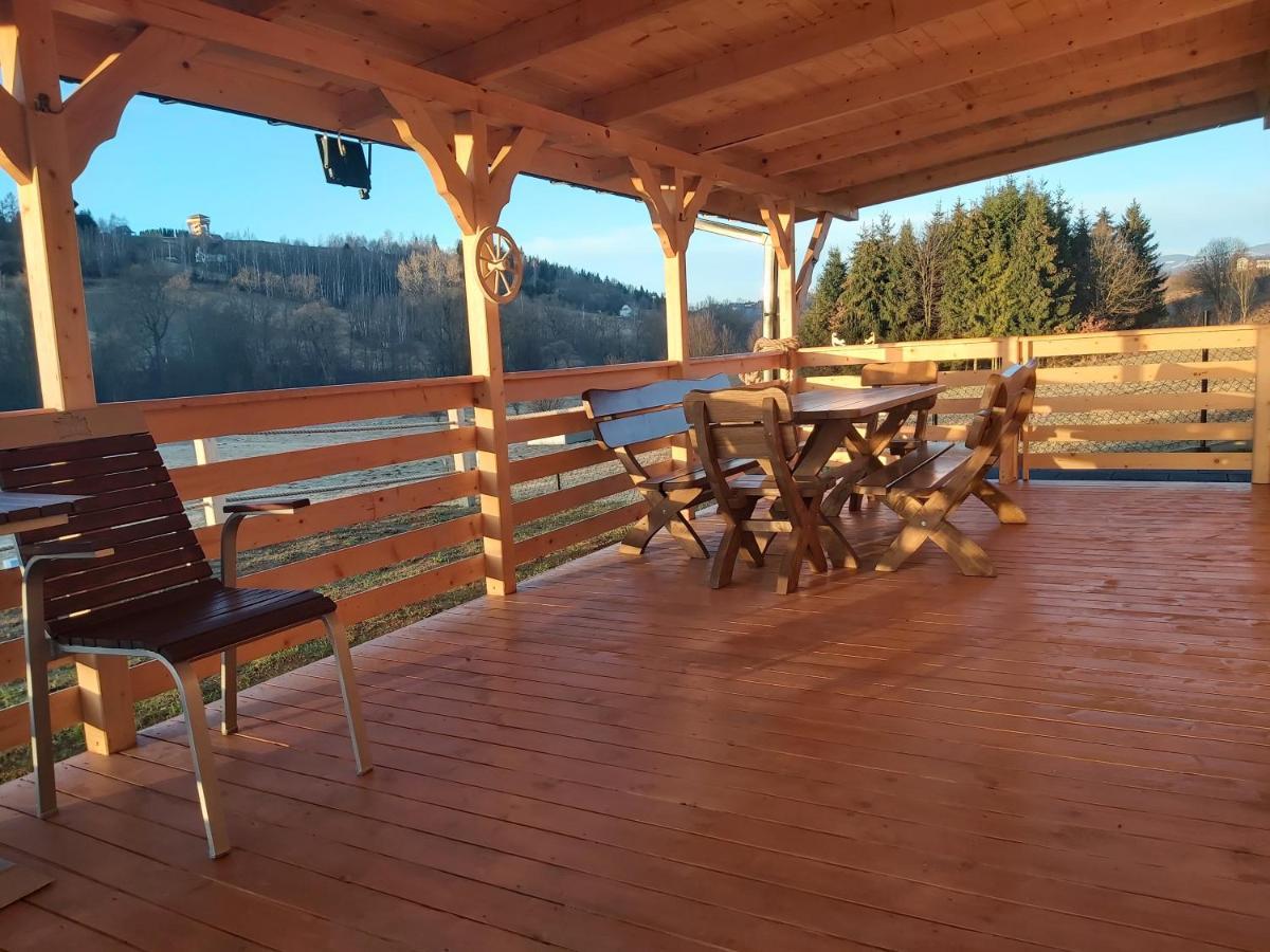 Domek Pod Hajdowka Jordanow Bagian luar foto